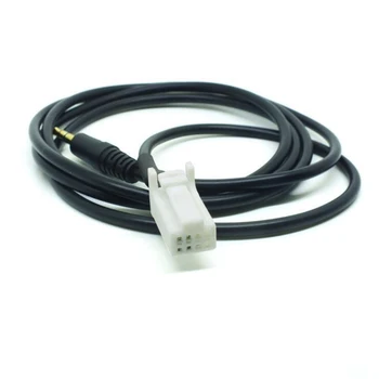 8-пинов 3,5 мм кабел AUX адаптер за Аудио MP3 Автомобилен музикален съединител за Suzuki Swift Jimny Vitra