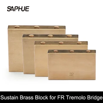 Месинг блок поддържане на височина 32/34/37/42 мм за системи Tremolo 50x8 мм Подходящ за специални моста система Tremolo