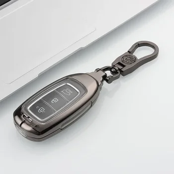Калъф За Ключове на Кола От С Лети Hyundai i30, Ix35 Кона Encino Solaris Azera Grandeur Ig Accent TM Palisade Santa Fe