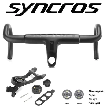 Винтове за волана SYNCROS RR1.0 Style Carbon Aero с интегрирана Перекладиной/Штоком Диаметър 31,8 мм и Датчиците 28,6 мм от Стена за вашия компютър