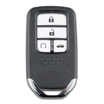 Авто интелигентен ключ дистанционно с 4 бутона 433 Mhz ID47 чип, подходящи за Honda Civic 2014-2017