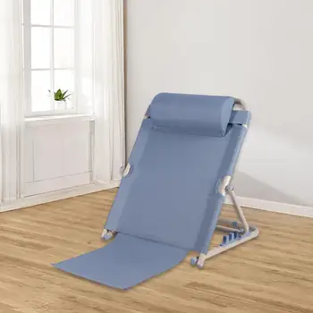 Сгъваем стол-легло с регулируема облегалка и възглавници за главата, облегалка за врата за сядане