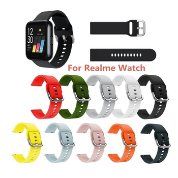 Гривна ADWE каишка Силикон за гривни Realme Watch Smartwatch със защита от изпотяване