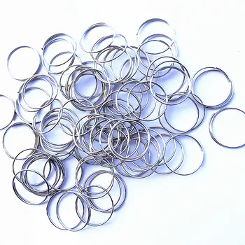 Безплатна доставка 10000 бр. /лот 13 мм хромирани стоманени пръстени, аксесоари за завеси от мъниста, осветление и метални конектори за пердета