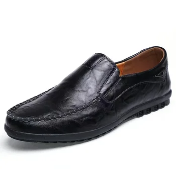 Висококачествени Мъжки обувки, ръчно изработени От кожата На Открито, Удобен, Модерен Мъжки обувки, Класически Удобни Мъжки обувки За шофиране, Botas ал Hombre