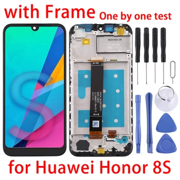 OEM LCD екран за Huawei Honor 8S с цифров преобразувател в събирането с рамка