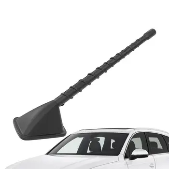 Манекен антена на покрива на автомобила, самозалепващи универсална антена на покрива на автомобила, Черни сменяеми антени на покрива на автомобила за джипове