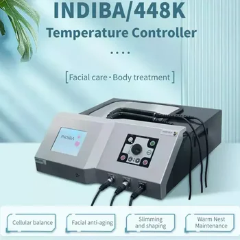 Indiba Актив Therapy 448K Rf CAP ВЕИ Система за отстраняване на мастните натрупвания за отслабване Апарат за радиочестотна терапия за лице и тяло Tecar