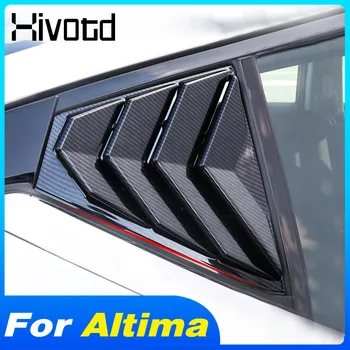 Hivotd Тристранни щори на задното стъкло, Външни щори, Защита на автомобили, Аксесоари за стайлинг на автомобили Nissan Altima 2019-2021