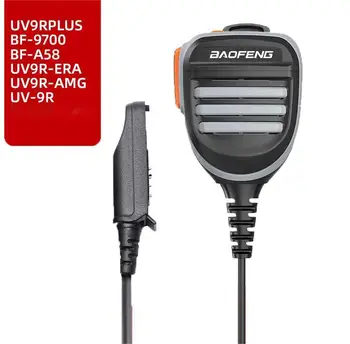 Водоустойчива Лента за носене през Говорителя с микрофон за ПР, Подходящи за Радио BAOFENG UV-9R Плюс UV-XR UV9R Pro GT-3WP BF-9700 BF-A58