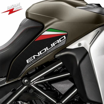 За мотоциклет Ducati Multistrada Ендуро 1200 1260 V2 V2S устойчива на плъзгане Страничният Панел На Резервоар за Защита на Колянната Става Мат