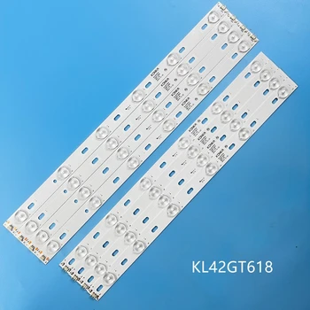 100% чисто Нов 8 бр./комплект led ленти осветление 6 + 6 лампи За Konka 42