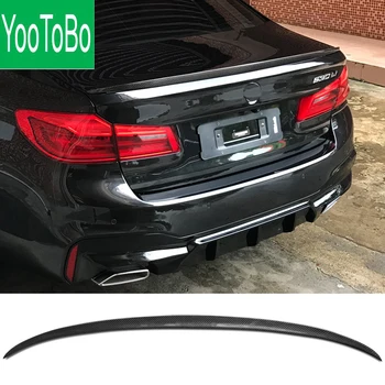 Спойлер на Багажника G30 Carbon Fiber M5 Look за BMW Серия 5 G30 525 528 530 540LiLe Заден Спойлер На Крило 2018