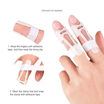 Поддръжка на пръстите на Ефективна дълготрайна защита на пръстите от Артрит Хонорар за гуми за пръстите Имобилайзер за пръстите Ергономичен дизайн Универсален