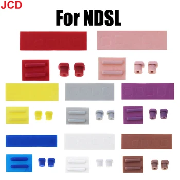 Подмяна на JCD 1set най-Високо качество за вашата конзола DS Lite Винт Гумени крачета на Кутията, за горната част на LCD екрана NDSL Винтове на Кутията гумена