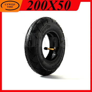 Пневматична гума 200x50 за предните и на задните колела, мини електрически скутер 8 инча 200*50 Вътрешна тръба Външна гума