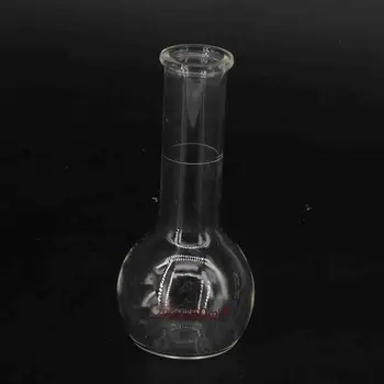 стъклена Мерителна колба GG17 обем 50 ml за анализ на стомана В химическа лаборатория от borosilicate стъкло