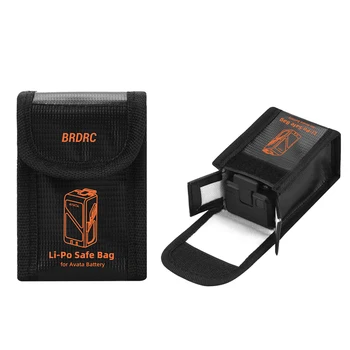 за DJI Avata Чанта за съхранение на батерията е Lipo Батерия Безопасна чанта Взривозащитен калъф за носене на Аксесоари за летателни апарати