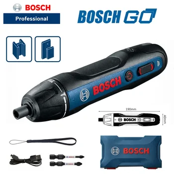 Комплект Електронни Отвертки на Bosch Go 2 3,6 На 5 Нм Безжична мини-Ръчна Бормашина Акумулаторна Отвертка Bosch Мултифункционален електрически инструменти