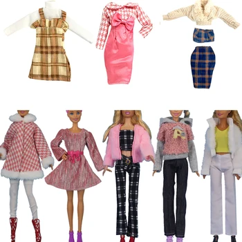 Официално облекло за кукли, ежедневно облекло, риза, Панталон, Панталони, палта, рокли, модни дрехи за Барби кукли 30 см, аксесоари за кукли, играчки за момичета