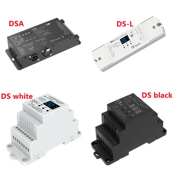 DMX-SPI декодер RGB SPI отдалечен адрес тип чип R/G/B цвят DMX512/1990 цифров сигнал SPI който има пиксел led лента 32 режим на промяна