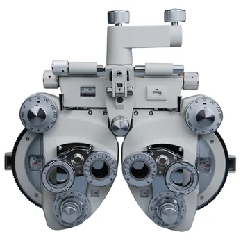 Санаториум санаториум разглеждане на очите Ръчно фороптер за пречупване на таблицата с авторефрактометром phoropter arm