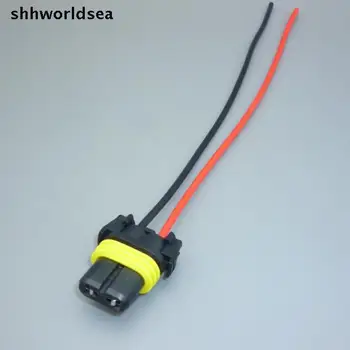 Адаптер Shhworldsea 9006 HB4 Теглене кабели за фаровете фарове за мъгла, фаровете 9006 Гнездо лампи Кола лампи Автоматичен съединител
