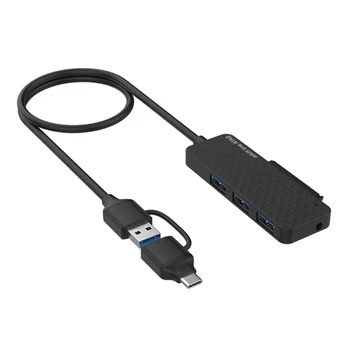 Кабел-адаптер USB3.0 TypeC-Твърд за по-бързо прехвърляне на данни за 2,5-инчов твърд диск R58F
