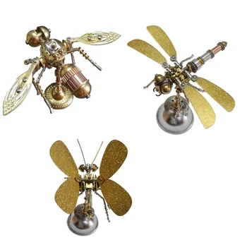 Колекция от модели метални насекоми 