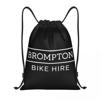 Изработена по поръчка велосипедна чанта Bromptons на съвсем малък за мъже и жени, лека раница за съхранение в спортното зала