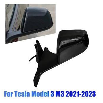 Врати огледало за обратно виждане в събирането на Tesla, Модел 3 M3 2021-2023 Складное огледало за обратно виждане с моторизирани и топъл