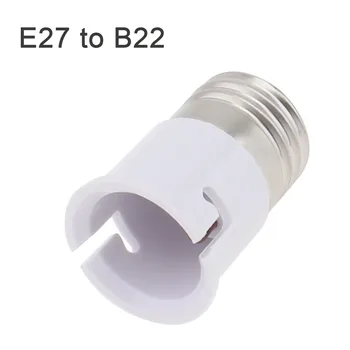 Адаптер E27-B22 Конвертор Винт в Контакта B22 Адаптер Осветление за LED КФЛ Притежателя на Лампи с нажежаема Жичка Адаптер E27-B22