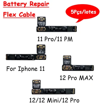 5 бр./много Гъвкав кабел за ремонт батерия за iPhone 11 12 13 Pro, ремонт на батерията, Предупреждение за повреда на батерията, инструмент за премахване