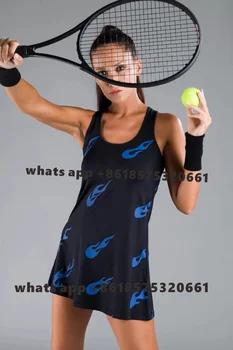 Тенис пола Vestido Tenista Feminino, Ново Плажно теннисное рокля без ръкави, с къси панталони, комплекти за летния волейбол, голф, фитнес, комфорт